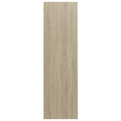 Bokhylle sonoma eik 97,5x29,5x100 cm konstruert tre