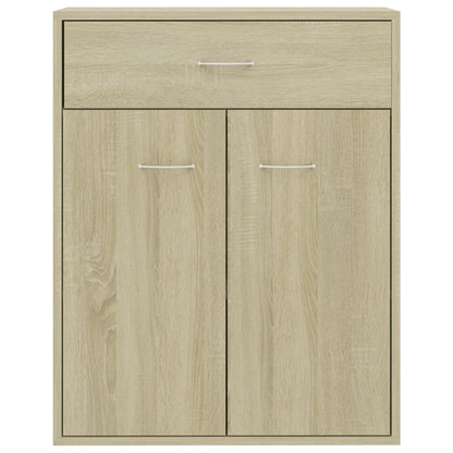 Skjenk sonoma eik 60x30x75 cm konstruert tre