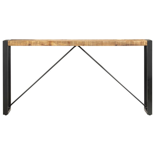 Konsollbord 150x35x76 cm heltre mango