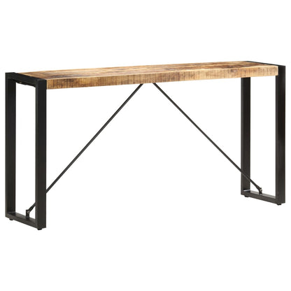 Konsollbord 150x35x76 cm heltre mango