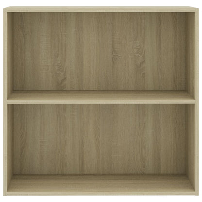 Bokhylle sonoma eik 80x30x76,5 cm konstruert tre