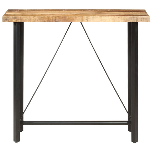 Barbord 120x58x107 cm grov heltre mango