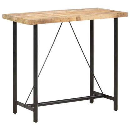 Barbord 120x58x107 cm grov heltre mango