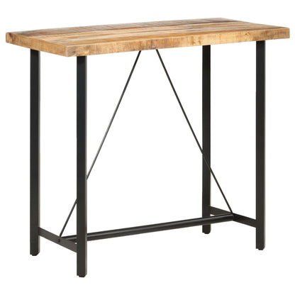 Barbord 120x58x107 cm grov heltre mango