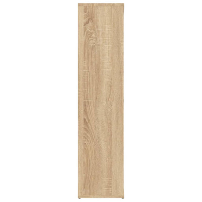 Bokhylle sonoma eik 50x25x106 cm konstruert tre