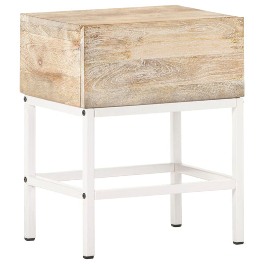 Nattbord 40x30x50 cm heltre mango