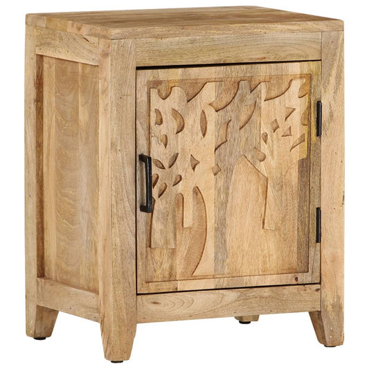 Nattbord 40x30x50 cm heltre mango