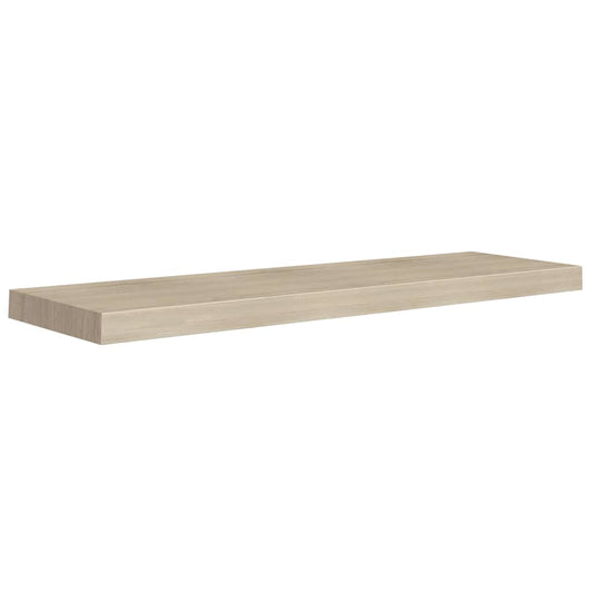 Flytende vegghylle eik 90x23,5x3,8 cm MDF