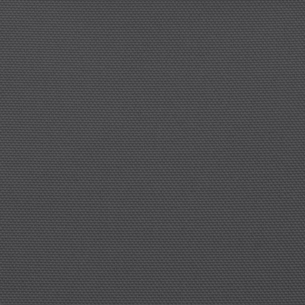 Solseil oxfordstoff trekantet 4x5x6,4 m antrasitt