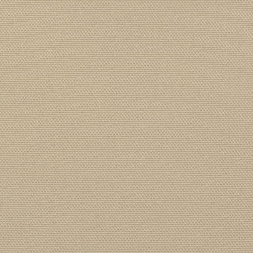 Solseil oxfordstoff trekantet 3x3x3 m beige