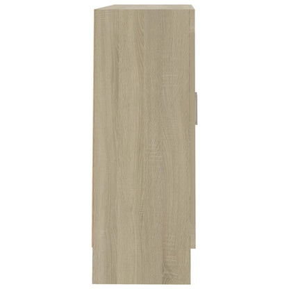 Bokhylle sonoma eik 82,5x30,5x80 cm konstruert tre