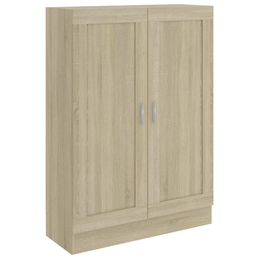 Bokhylle sonoma eik 82,5x30,5x115 cm konstruert tre