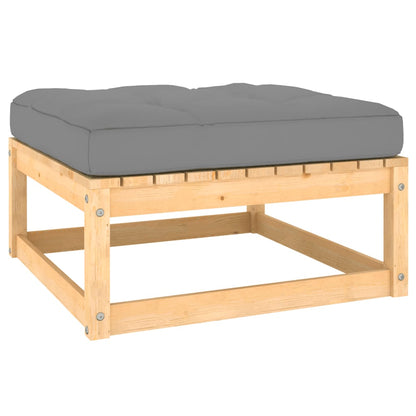 Hagesofagruppe med puter 2 deler heltre furu