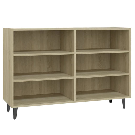 Skjenk sonoma eik 103,5x35x70 cm konstruert tre