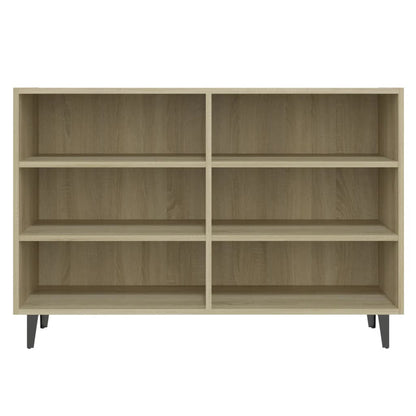 Skjenk sonoma eik 103,5x35x70 cm konstruert tre