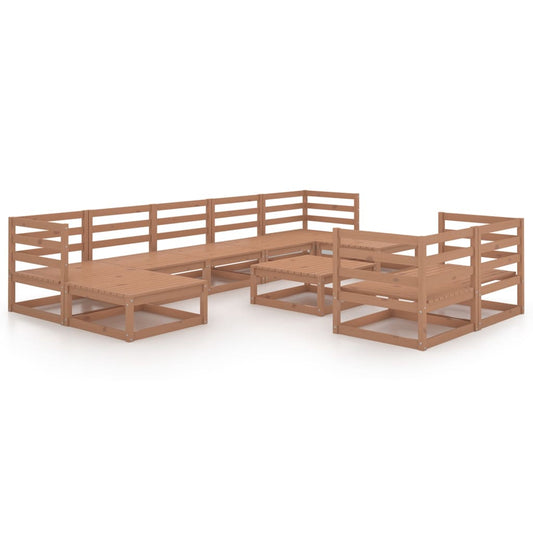 Hagesofagruppe 10 deler honningbrun heltre furu