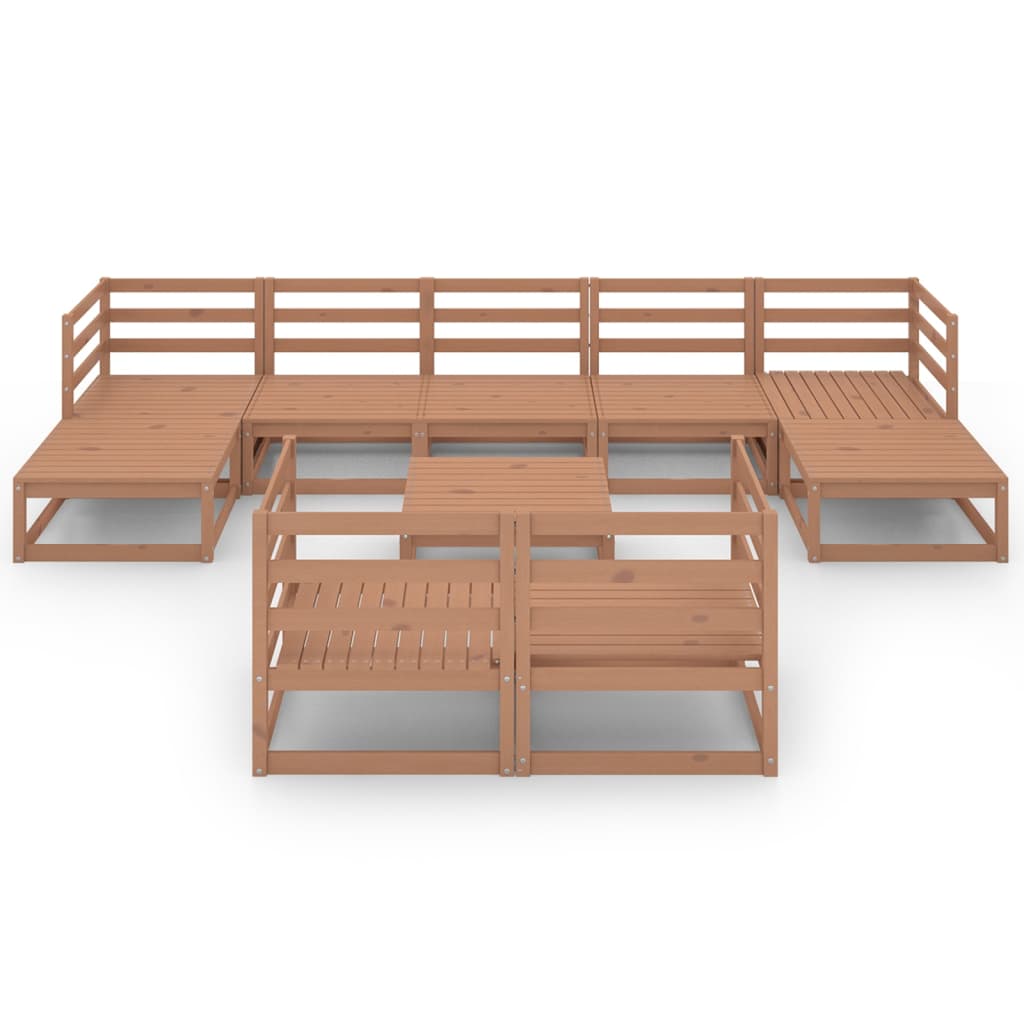 Hagesofagruppe 10 deler honningbrun heltre furu