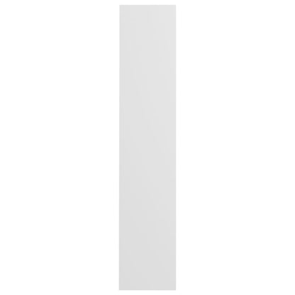 Veggskoskap hvit 60x18x90 cm sponplater