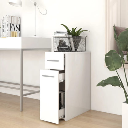 Apotekskap hvit 20x45,5x60 cm konstruert tre