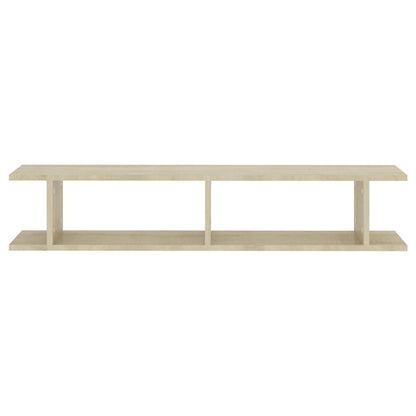 Vegghyller 2 stk sonoma eik 105x18x20 cm konstruert tre