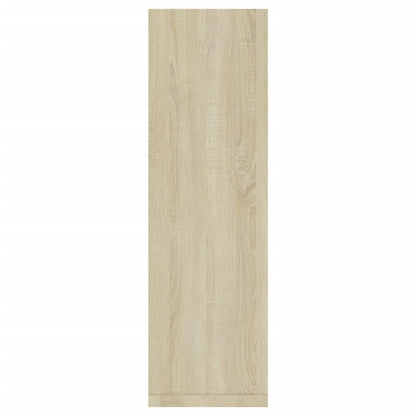 Vegghyller 2 stk sonoma eik 50x15x50 cm sponplate