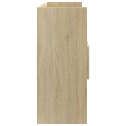 Skjenk sonoma eik 105x30x70 cm konstruert tre
