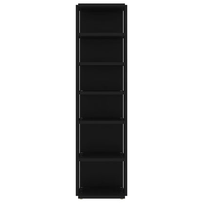 Skoskap svart 2 stk 27,5x27x102 cm