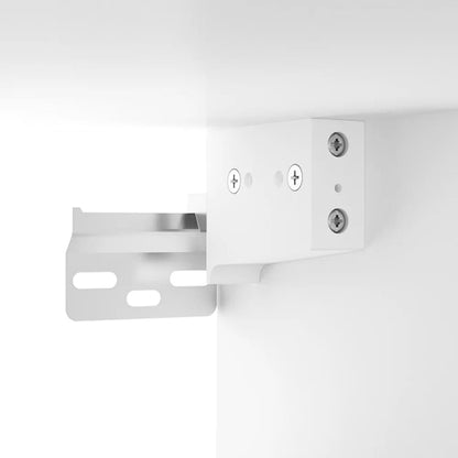 Gangskap hvit 97,5x37x99 cm konstruert tre