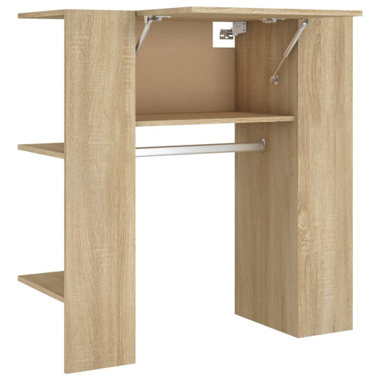 Gangskap sonoma eik 97,5x37x99 cm konstruert tre
