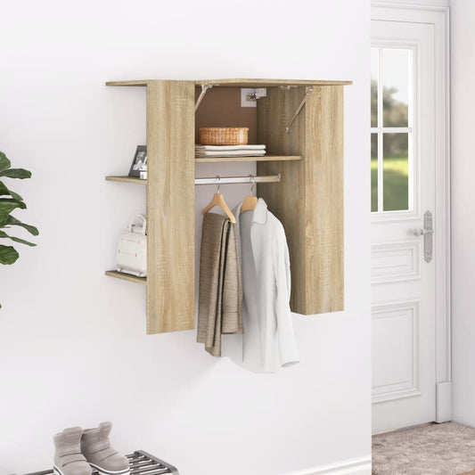 Gangskap sonoma eik 97,5x37x99 cm konstruert tre