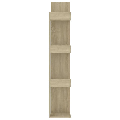 Bokhylle sonoma eik 86x25,5x140 cm konstruert tre