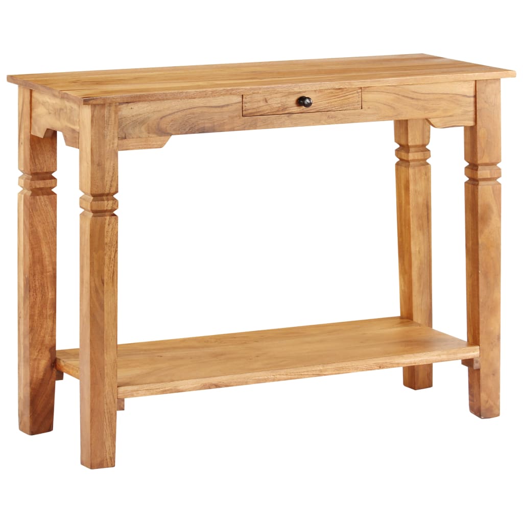 Konsollbord 100x40x76 cm heltre akasie