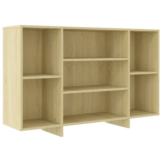 Skjenk sonoma eik 120x30x75 cm konstruert tre
