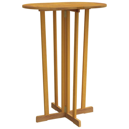 Sammenleggbart barbord 90x65x105 cm heltre teak
