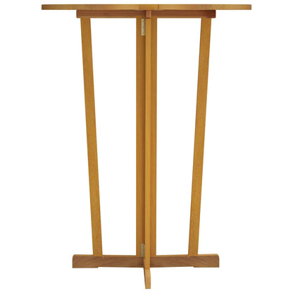 Sammenleggbart barbord 90x65x105 cm heltre teak