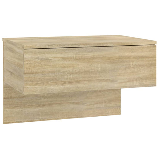 Veggmontert nattbord sonoma oak