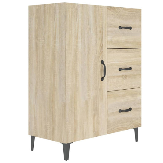 Skjenk sonoma eik 69,5x34x90 cm konstruert tre
