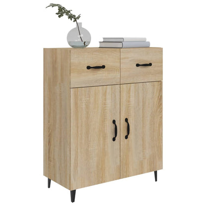 Skjenk sonoma eik 69,5x34x90 cm konstruert tre