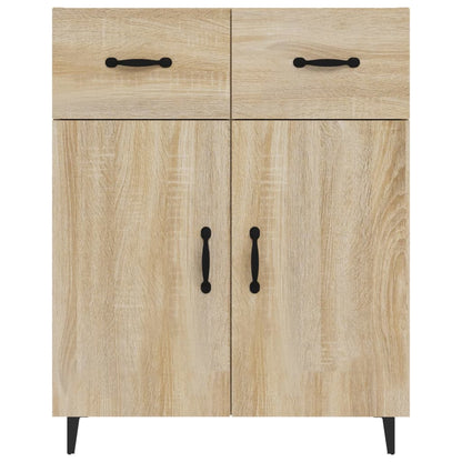 Skjenk sonoma eik 69,5x34x90 cm konstruert tre