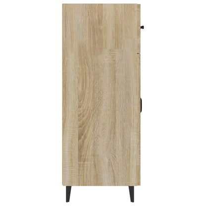 Skjenk sonoma eik 69,5x34x90 cm konstruert tre
