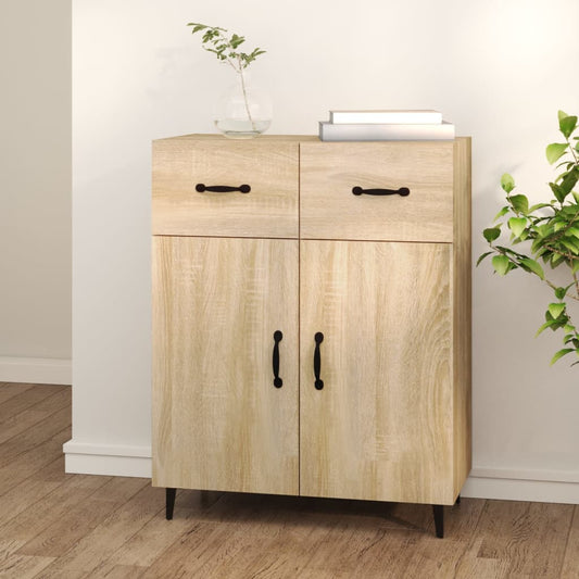 Skjenk sonoma eik 69,5x34x90 cm konstruert tre