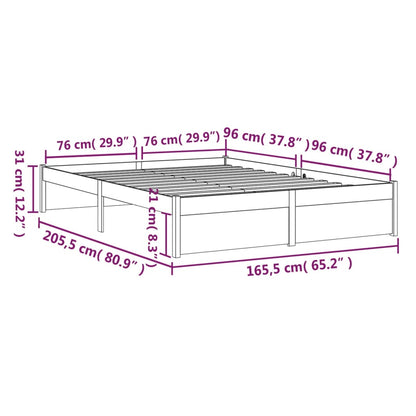 Sengeramme heltre 160x200 cm