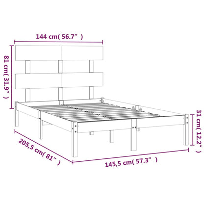 Sengeramme heltre 140x200 cm