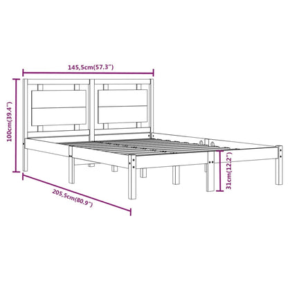 Sengeramme heltre 140x200 cm