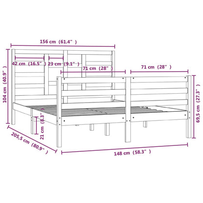 Sengeramme heltre 150x200 cm King Size