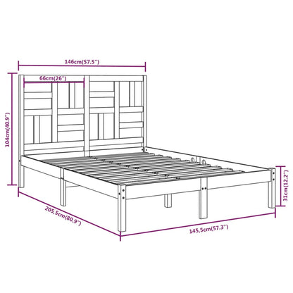 Sengeramme heltre 140x200 cm