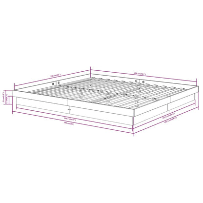 Sengeramme heltre 160x200 cm