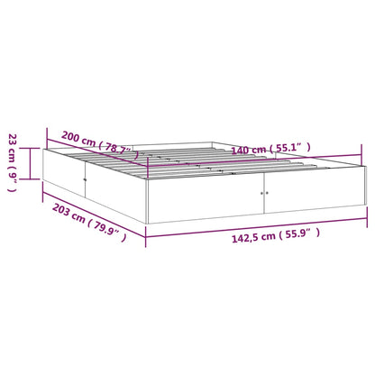 Sengeramme heltre 140x200 cm