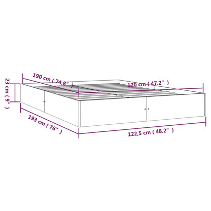Sengeramme heltre 120x190 cm Small Double