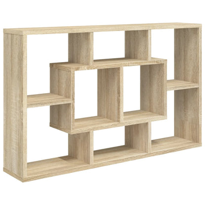 Vegghylle sonoma eik 85x16x52,5 cm konstruert tre